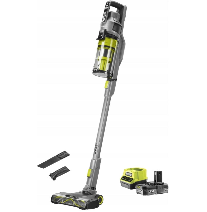 RYOBI RSVS18-1C20G UPRIGHT VACUUM CLEANER 30 AW 18V AKO 2.0 AH + CHARGER Manufacturer code 5133006515
