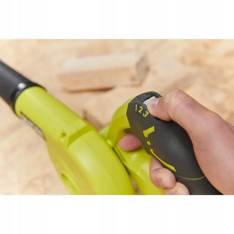 RYOBI SMALL CORDLESS WORKSHOP BLOWER COMPACT R18TB-0 VACUUM CLEANER Output 2.9 m3/min