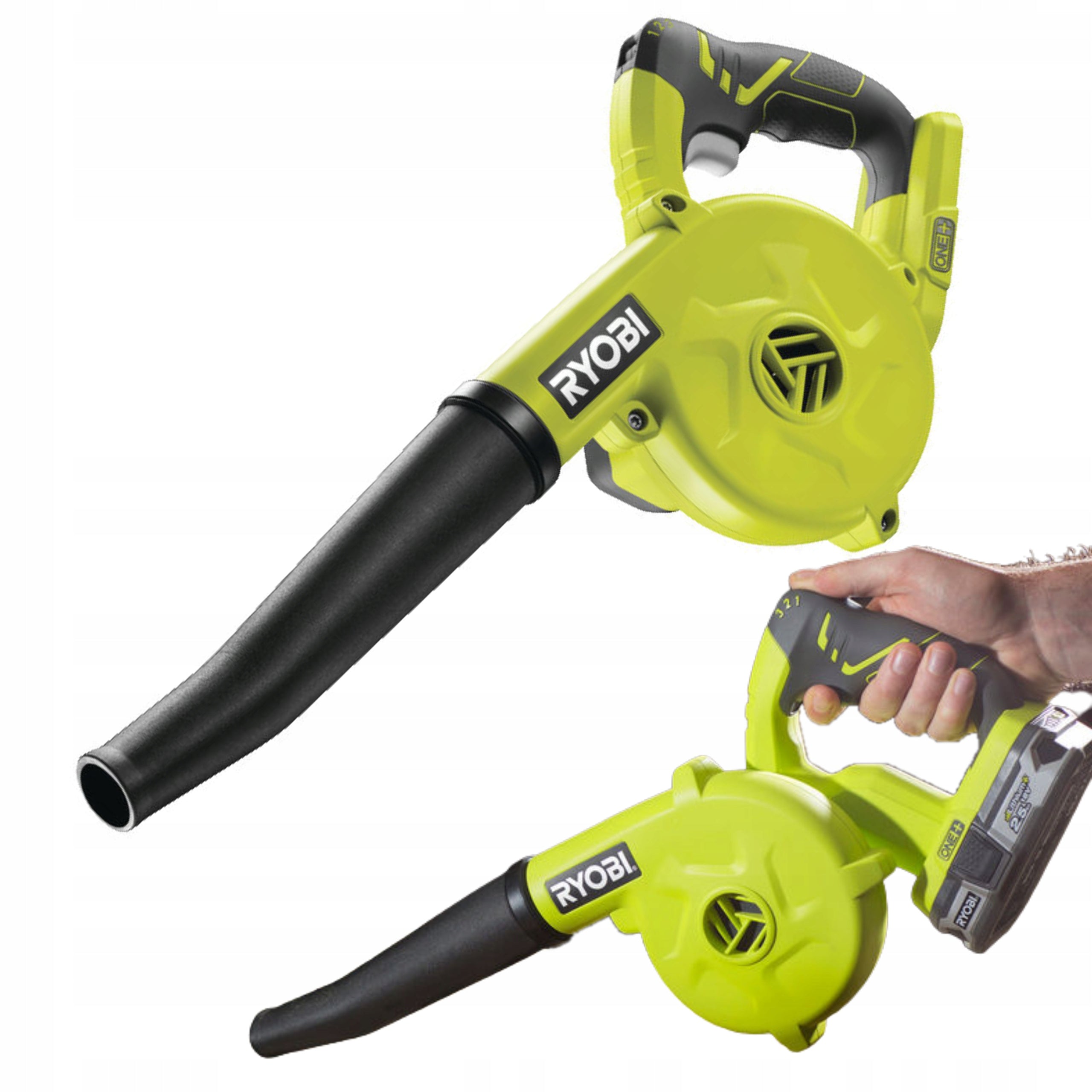 RYOBI SMALL CORDLESS WORKSHOP BLOWER COMPACT R18TB-0 VACUUM CLEANER