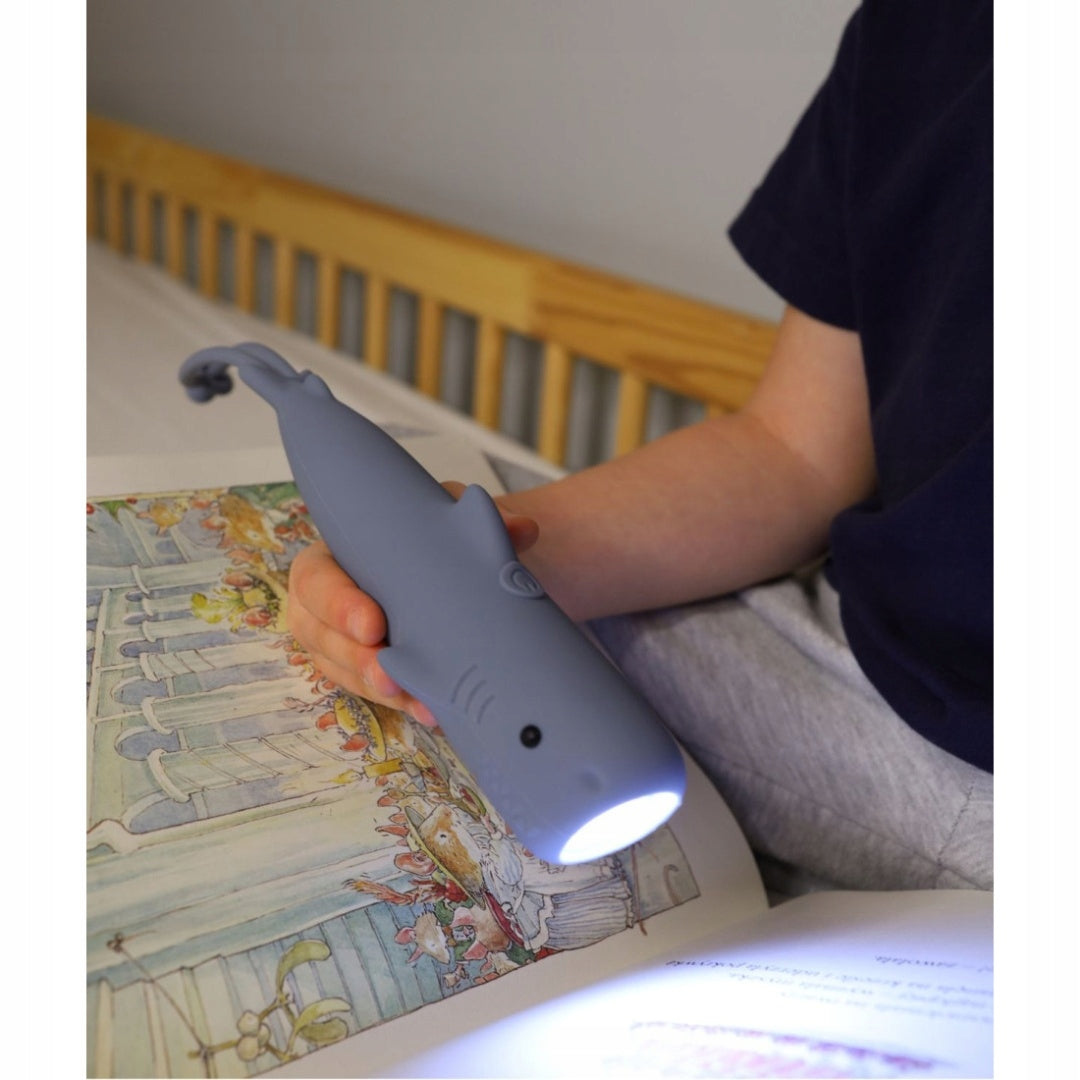 Rabbit & Friends Children's Flashlight Shark SHARKY Packaging status original