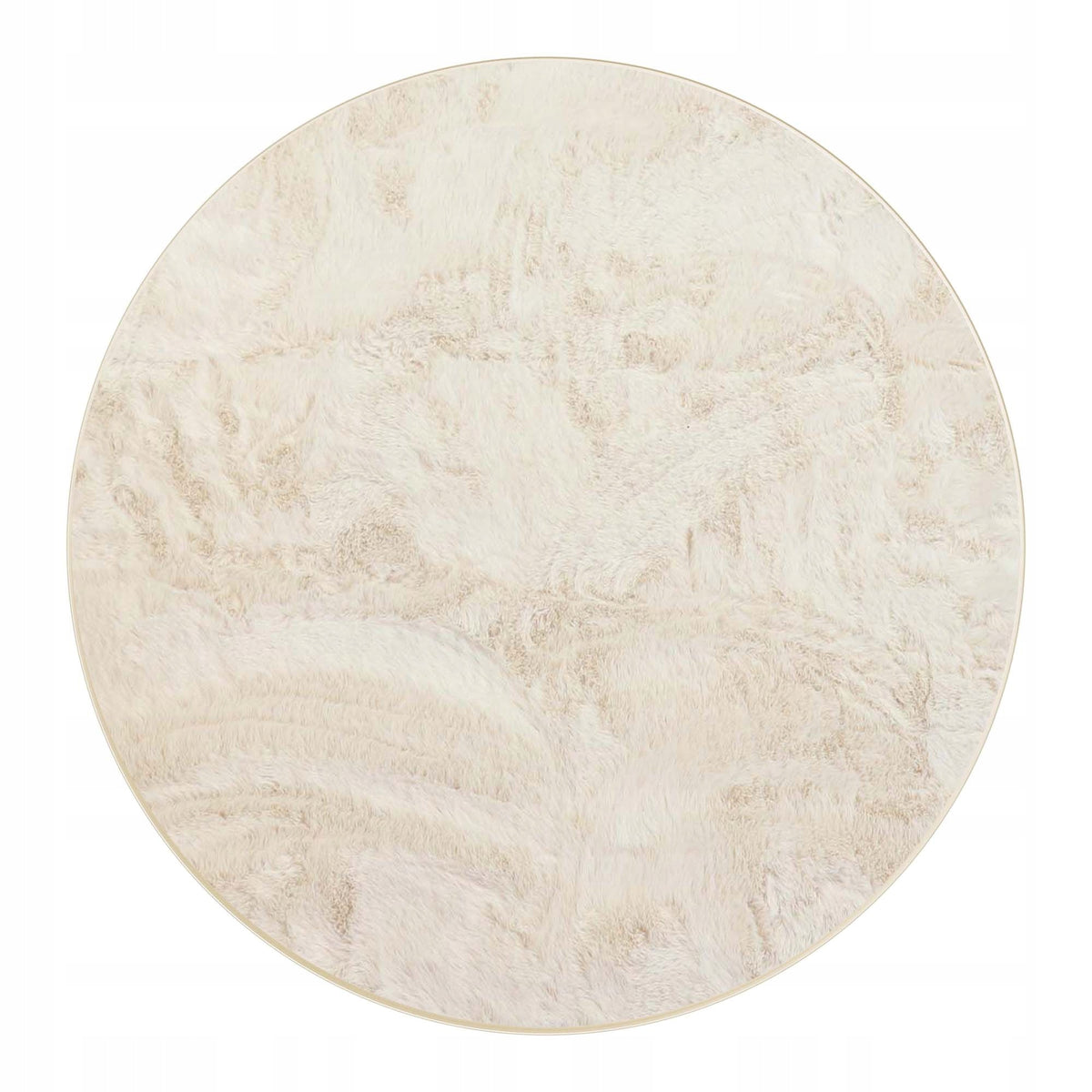 Rabbit Rug Cream 80 cm Super Soft For Bathroom Anti-slip Brand ELSIMONE CARPET