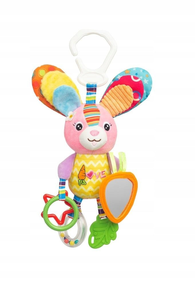 Rabbit Travel Rattle / Sensillo