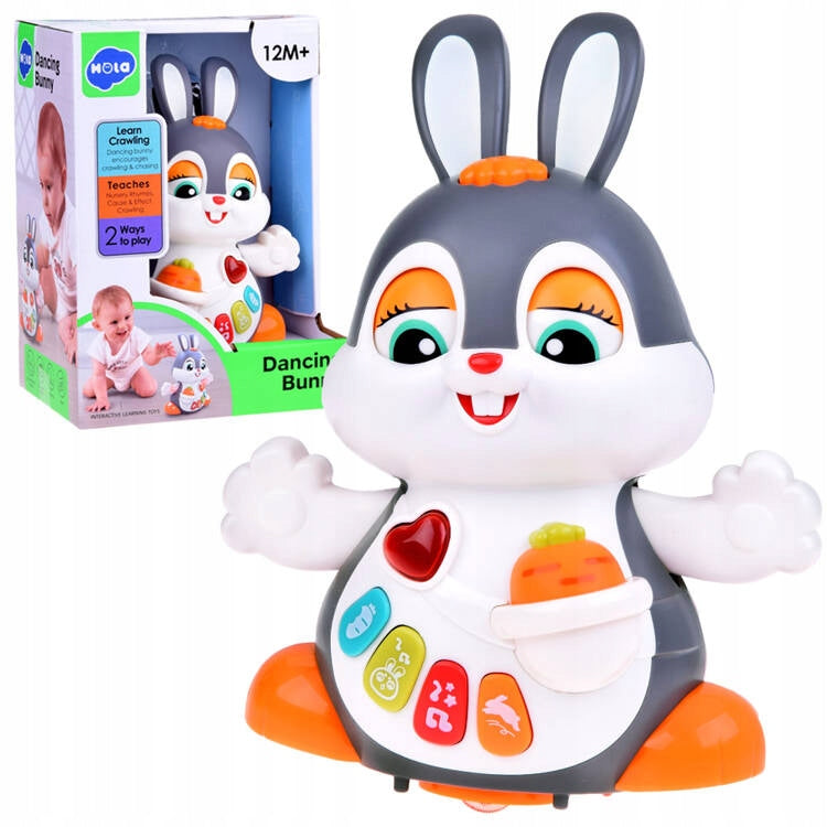 Rabbit dancing Hola 183x241 mm