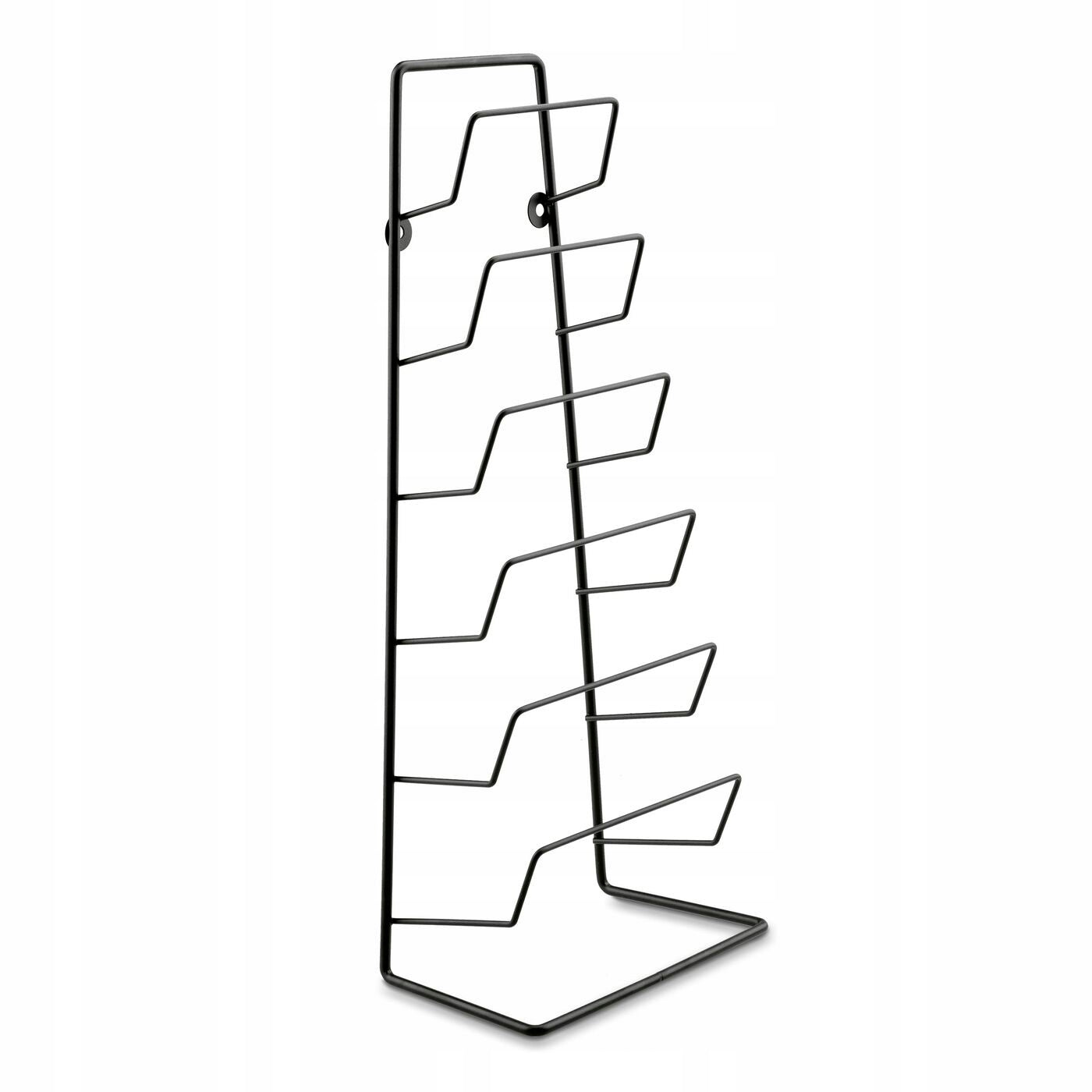 Rack hanger for six lids black