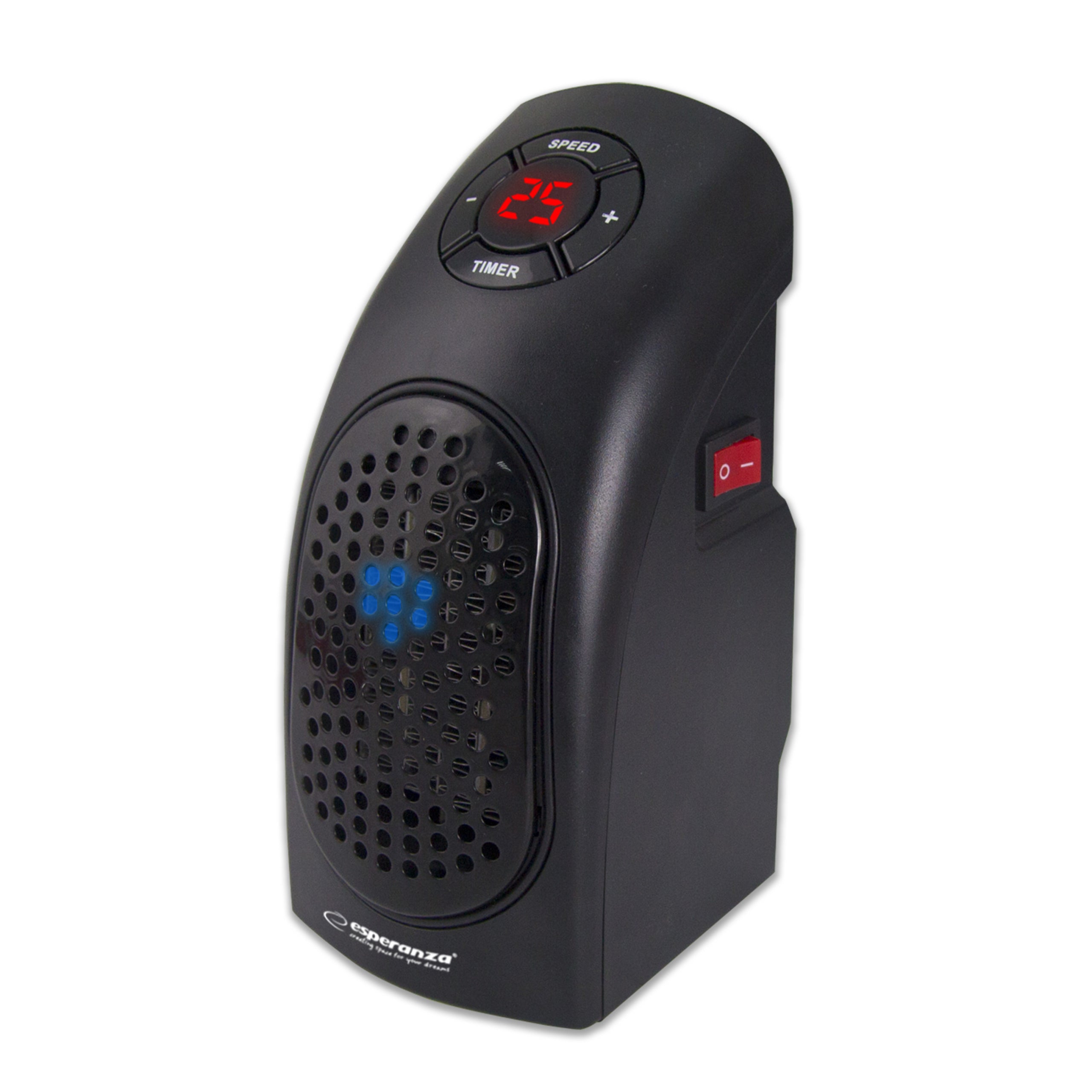 Radiator Esperanza 400W "Kalahari" black Manufacturer code EHH007