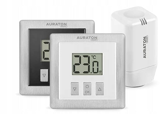 Radiator Kit AURATON Radiator Set SMART Black SUPLA Manufacturer code AURSMH2511010