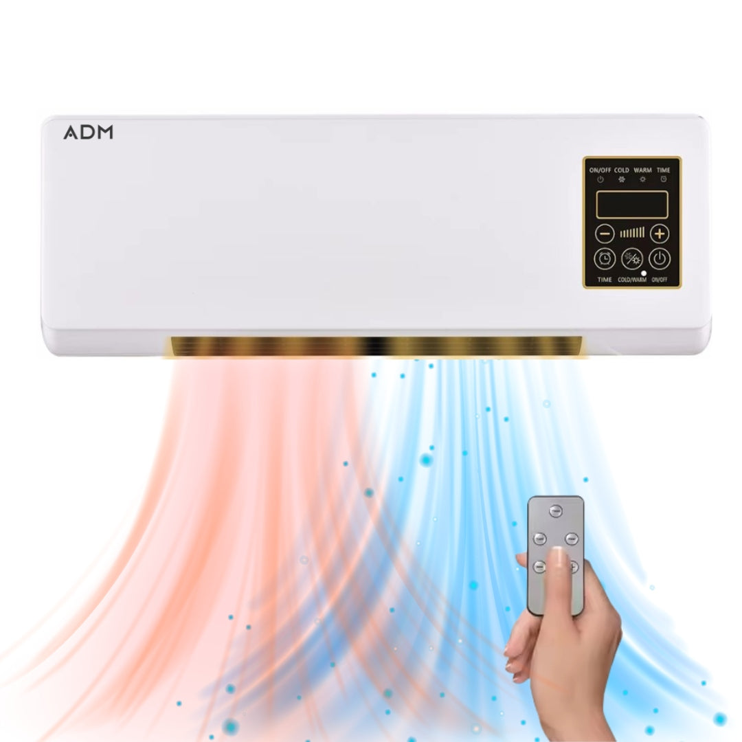 Radiator and Wall Fan / Air Curtain ADM with Remote Control – 2in1 1200W