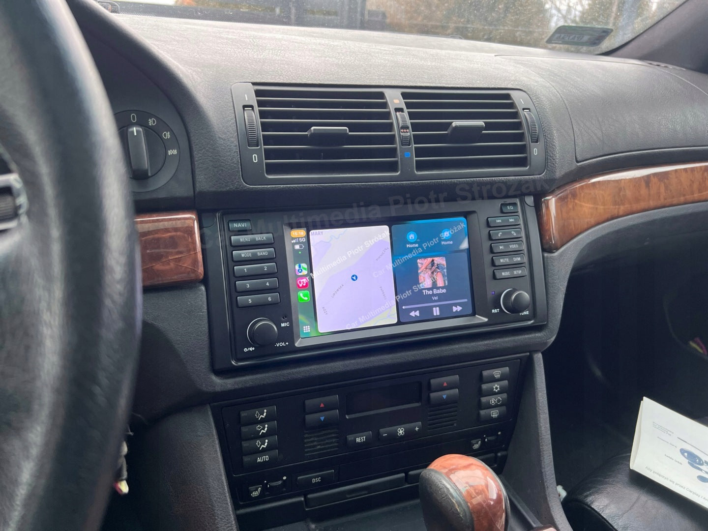 Radio Android BMW E39 / E38 / Android Auto Carplay Wi-Fi Packaging status original