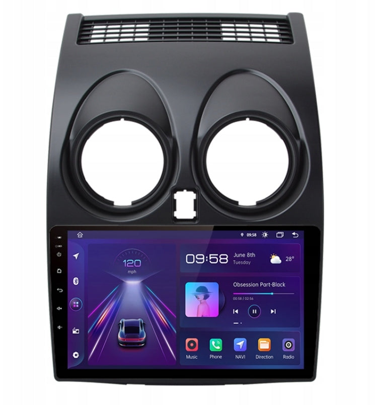 Radio Android Nissan Qashqai J10 / wireless Carplay Android Auto