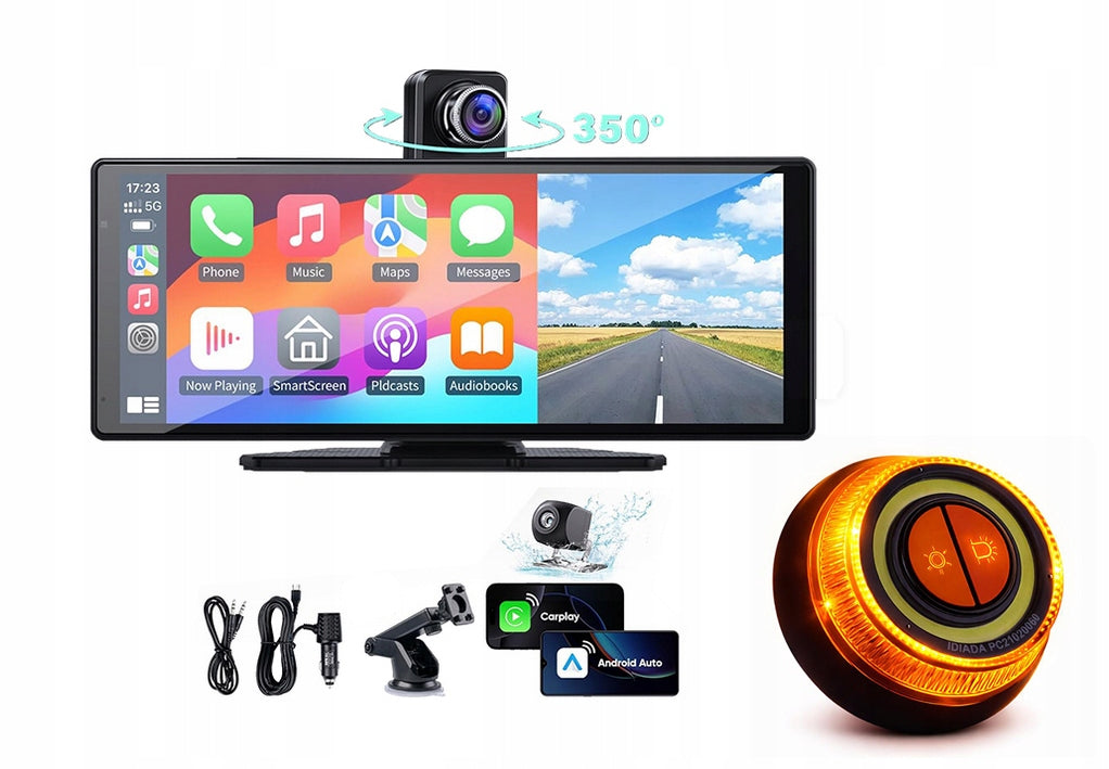 Radio CarPlay Android Auto 10.26" 4K Camera Reversing 32GB + FREEBIE