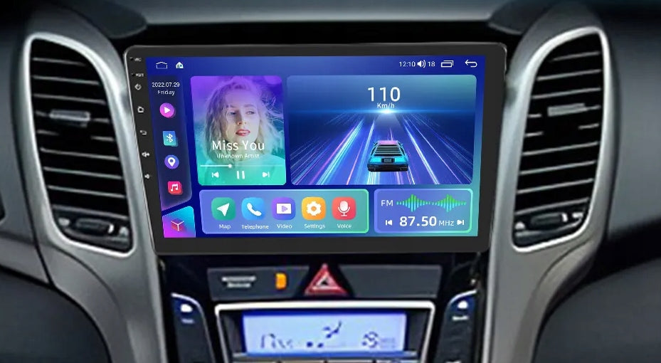Radio navigation ANDROID Hyundai I30 2012-2016 WiFi