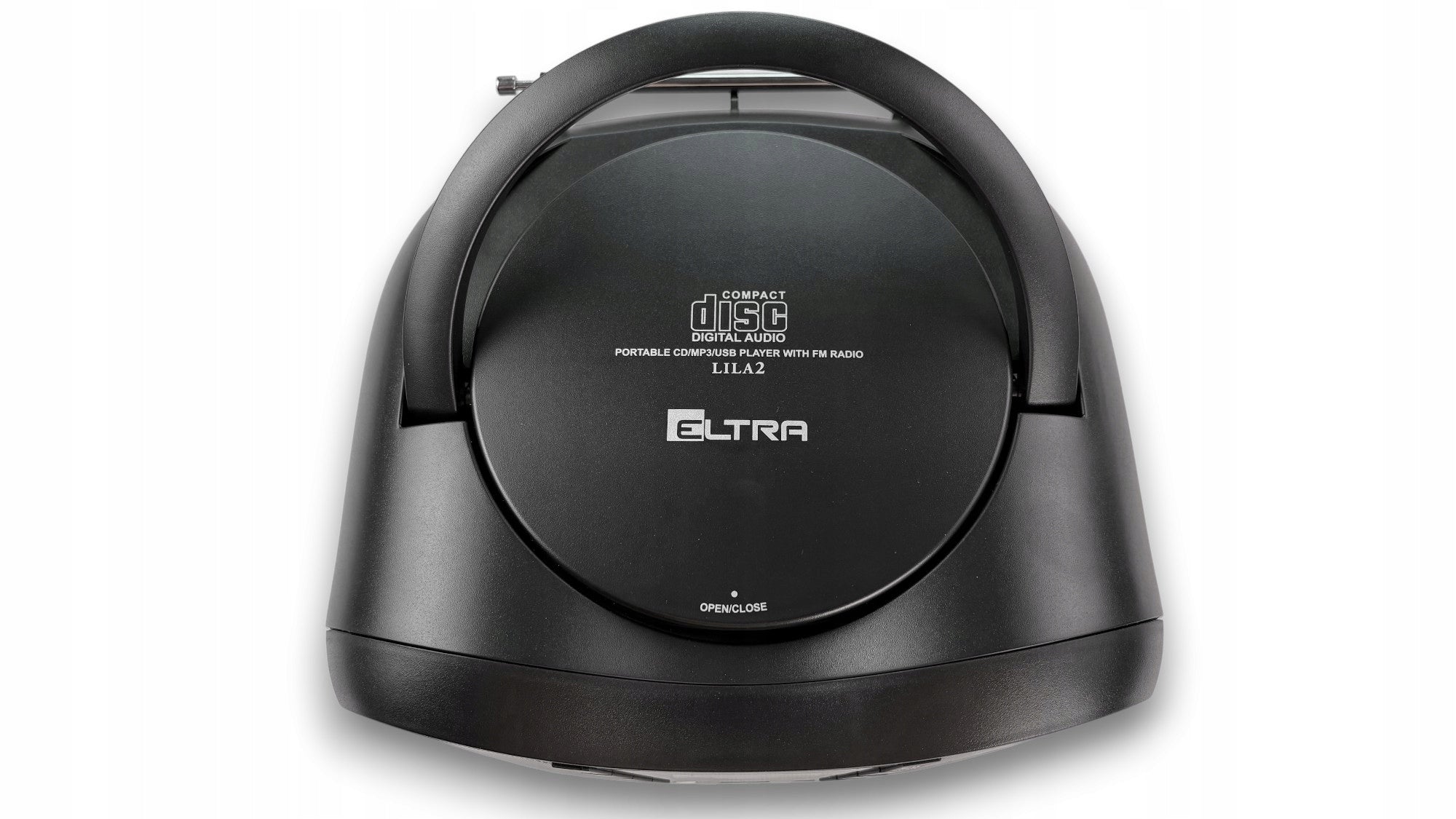 Radio player Eltra Lila 2 CD MP3 USB Bluetooth black boombox Manufacturer code Lila 2