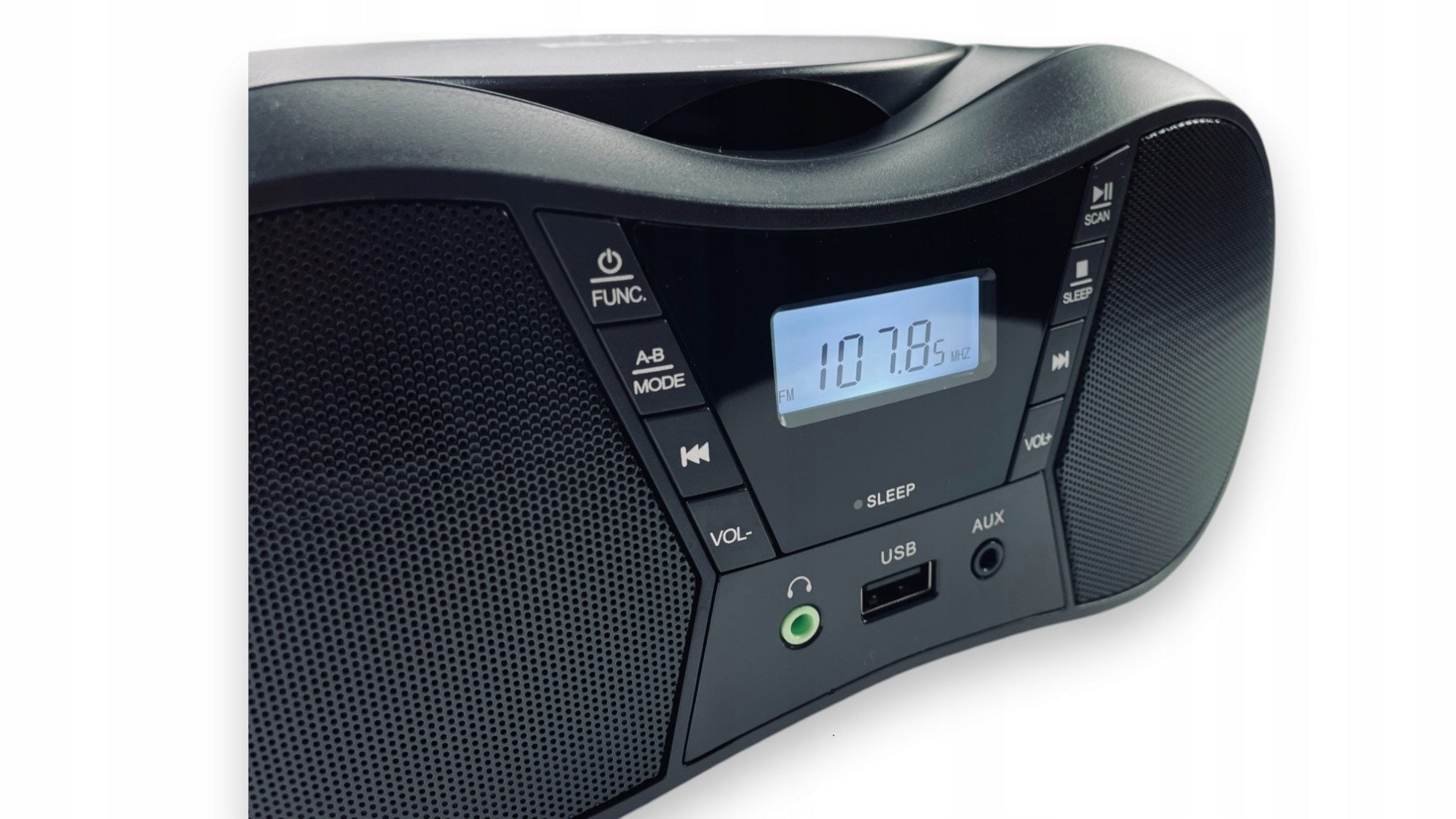 Radio player Eltra Lila 2 CD MP3 USB Bluetooth black boombox Packaging status original