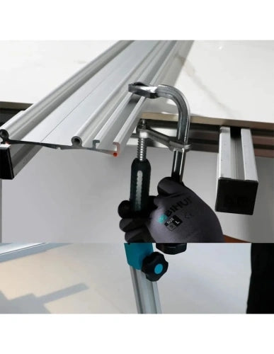 Rail System 3,6m + 4x Suction cup+ 2x Clamp Bihui LFRS5 Brand Bihui