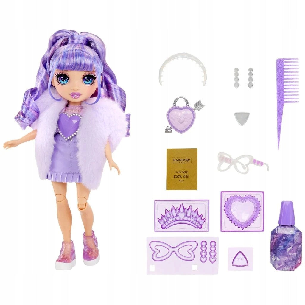 Rainbow High DOLL Crystal Fashion Doll Violet 121404 DOLL CRYSTAL +AK EAN (GTIN) 035051121404