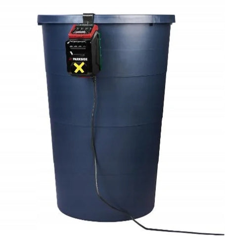 Rainwater pump Parkside 0 W 2000 l/h Batteries included yes
