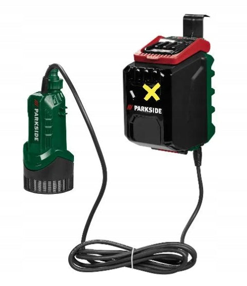 Rainwater pump Parkside 0 W 2000 l/h Manufacturer code PRPA 20-Li B3