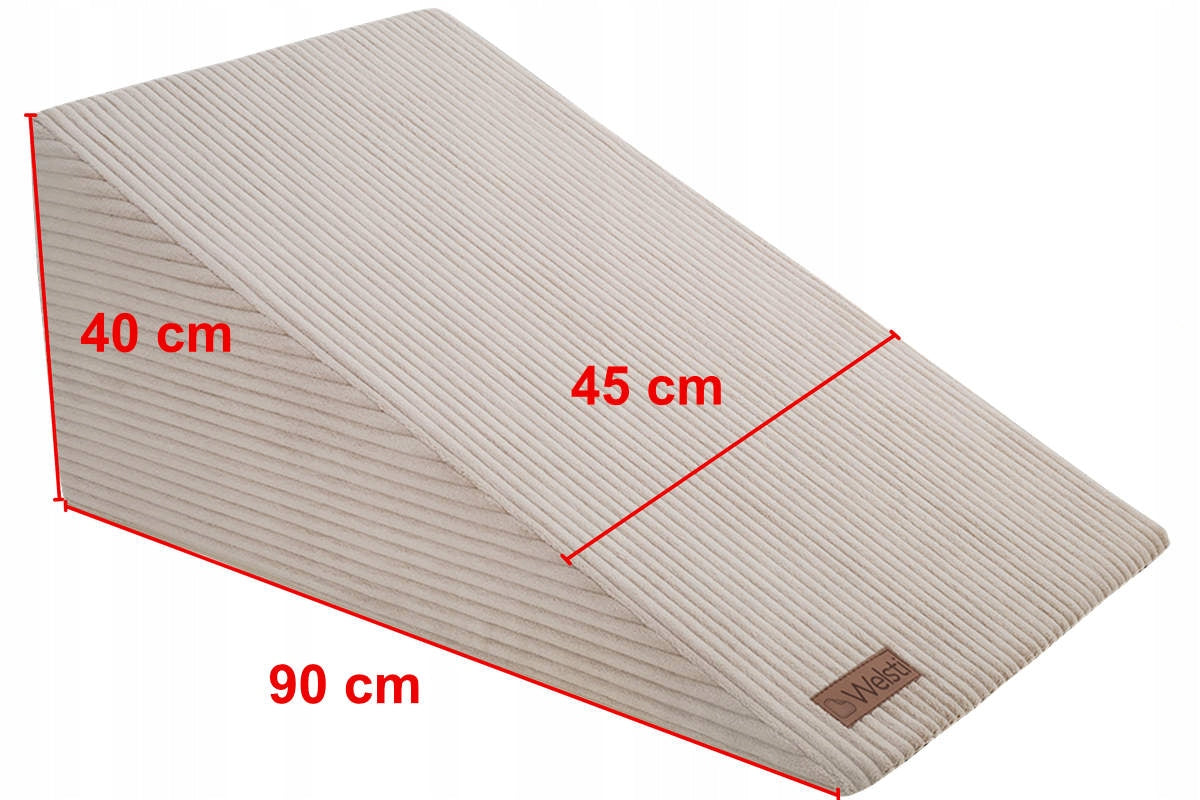 Ramp stairs for cat dog 40 cm Welsti stairs platform elegant corduroy Brand Welsti