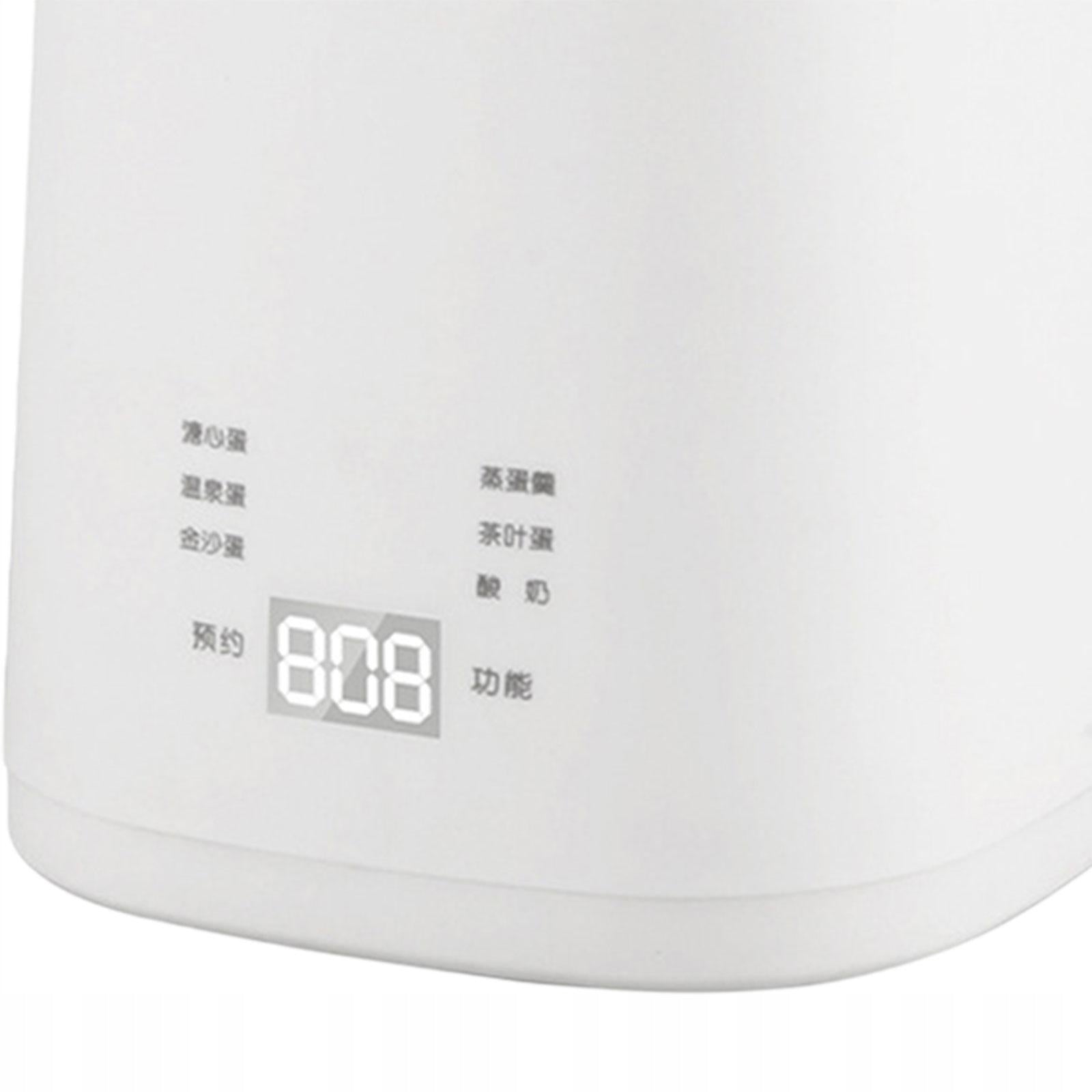 Rapid Egg Cooker with Auto Shut Off Feature Cooking Supplies Kitchen White Brand no brand
