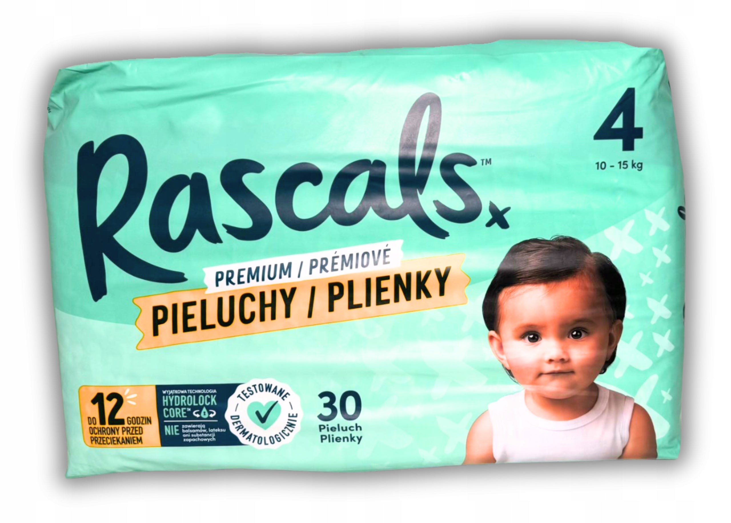 Rascals Premium Diapers | Size 4 | 30pcs | 10-15KG | + E-book FREEBIE Packaging status original