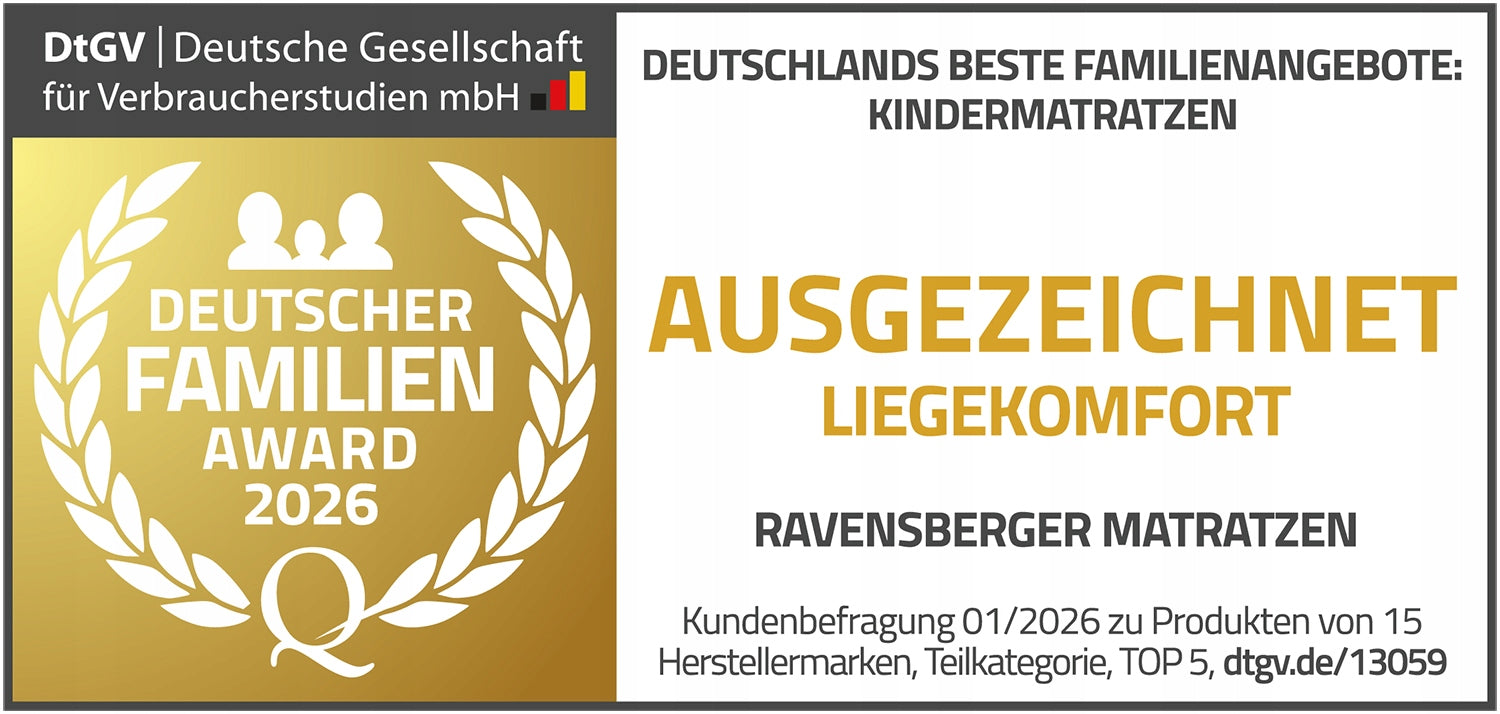 Ravensberger SOFTWELLE mattress 90x200 H1/H2 - Family Award 2026! Manufacturer code 31012339