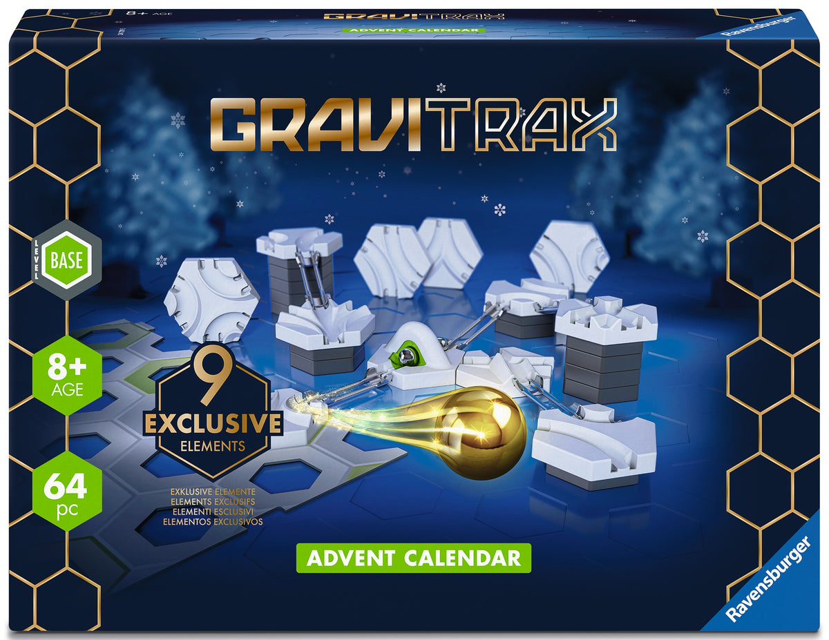 Ravensbureger GraviTrax Slopes Advent Calendar 9 EXCLUSIVE ELEMENTS EAN (GTIN) 4005556247295