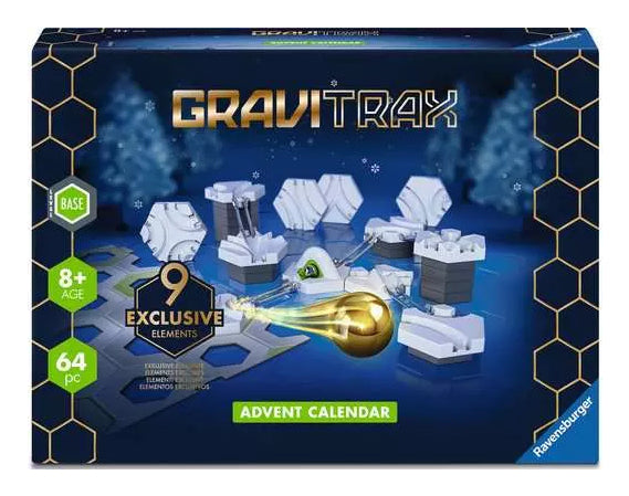 Ravensbureger GraviTrax Slopes Advent Calendar 9 EXCLUSIVE ELEMENTS Manufacturer code 24729