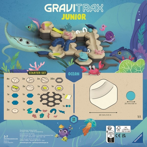 Ravensburger GraviTrax Junior Starter Kit Ocean 245840 Manufacturer code 245840