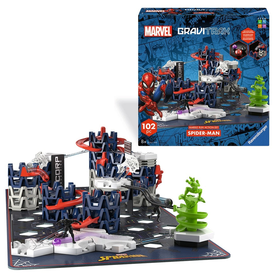 Ravensburger GraviTrax Spiderman Track Ball Starter Kit Kid's age 8＋ years