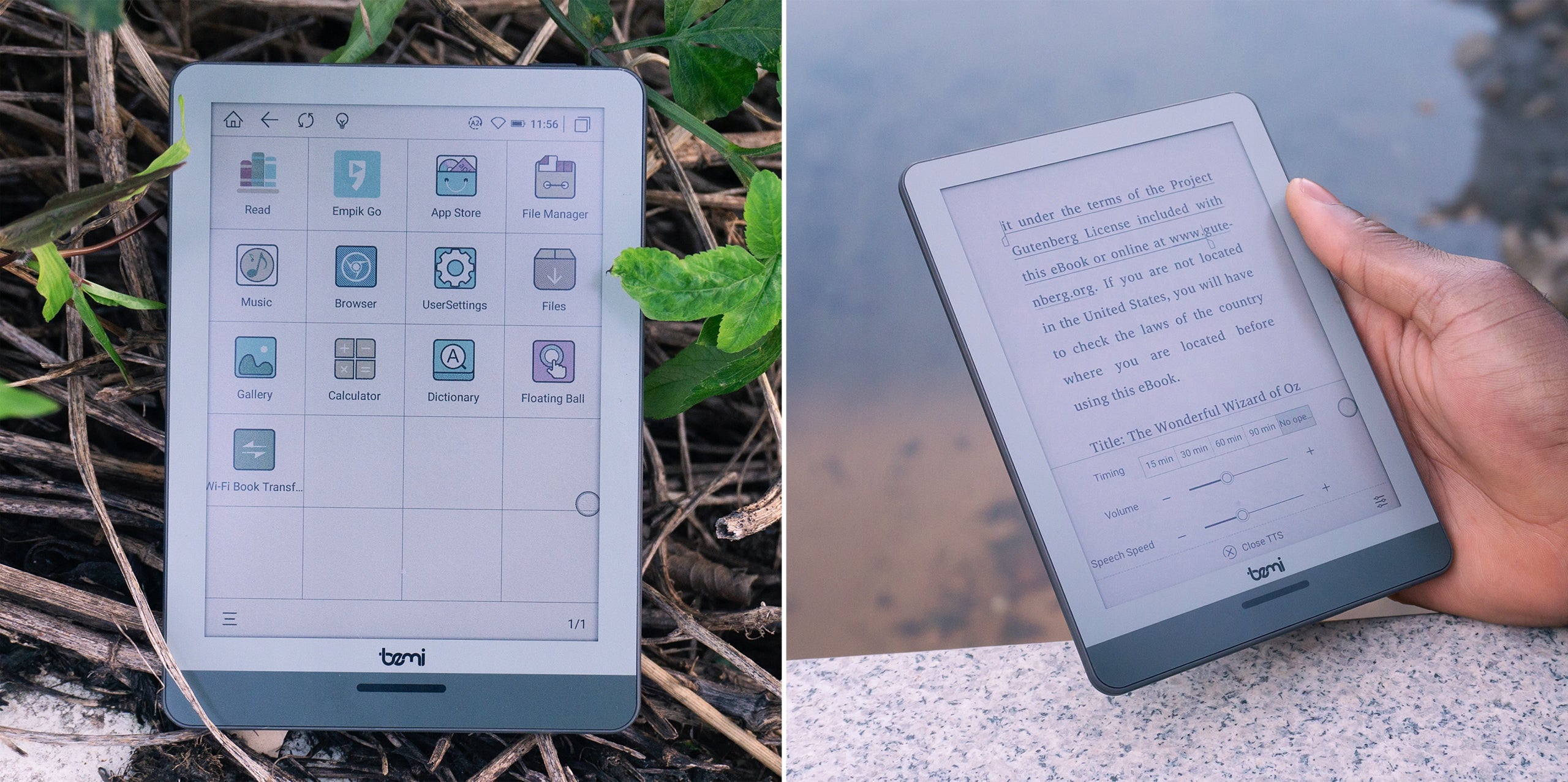 Reader Bemi Cognita Tab 6 ProC 6"color 32GB wifi BT light Legimi EmpikGo Packaging status original