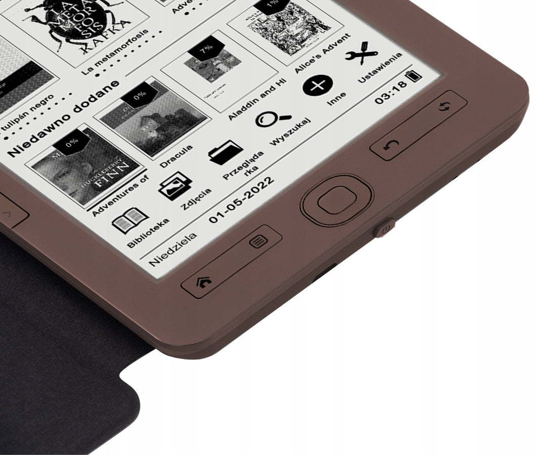 Reader For E-books BEMI Cognita+ Brown 4GB 6 Cali 1900mAh E-INK EAN (GTIN) 6972689174126