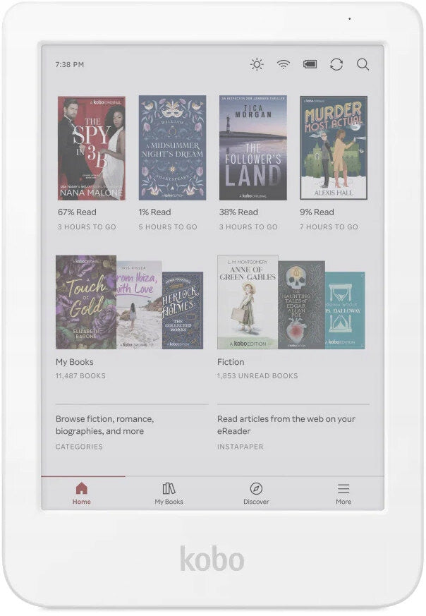 Reader Kobo Clara Colour 16 GB 6 " white