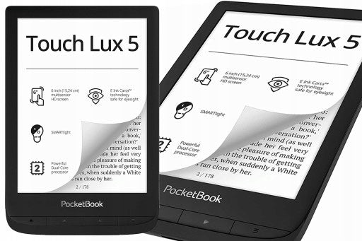 Reader Pocketbook Lux 5 8 GB 6" black Color black