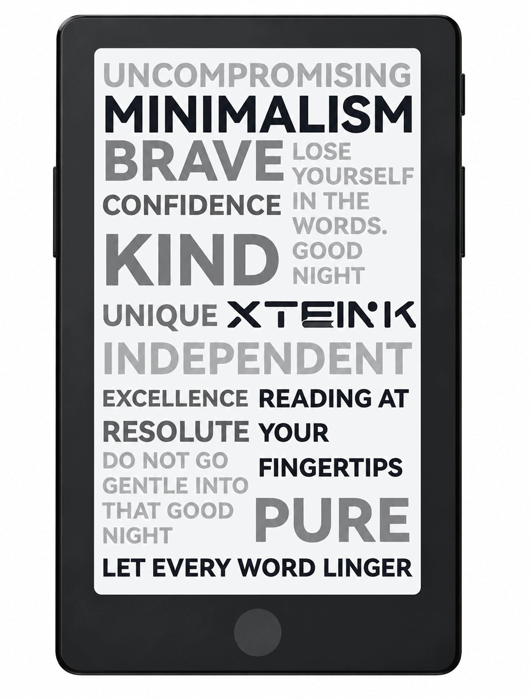 Reader XTEINK X4 Pro -touch screen and backlight -version from the manufacturer Packaging status original