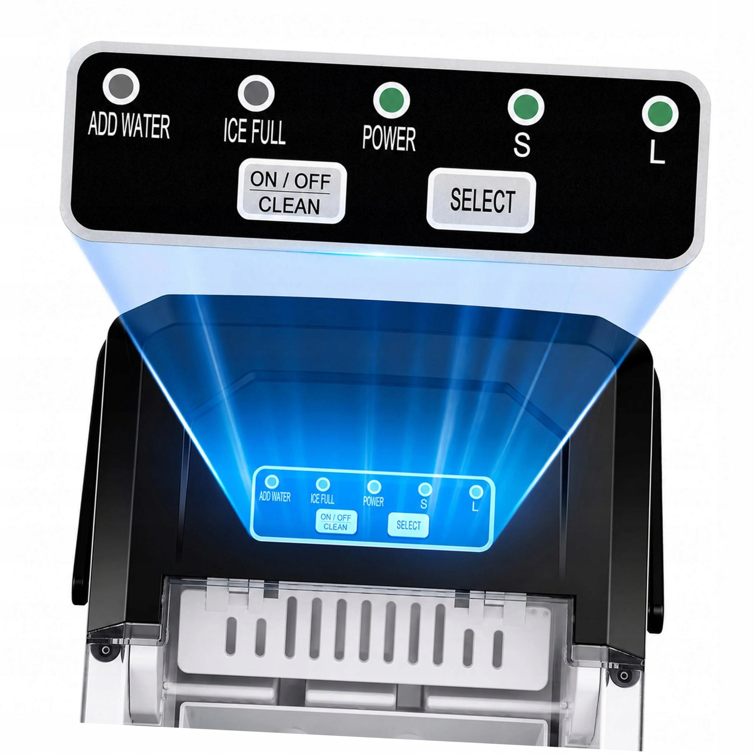 Real Prices Krzysztof Alchimionek Ice Maker Ice Machine 12kg Homemade Dominant color black