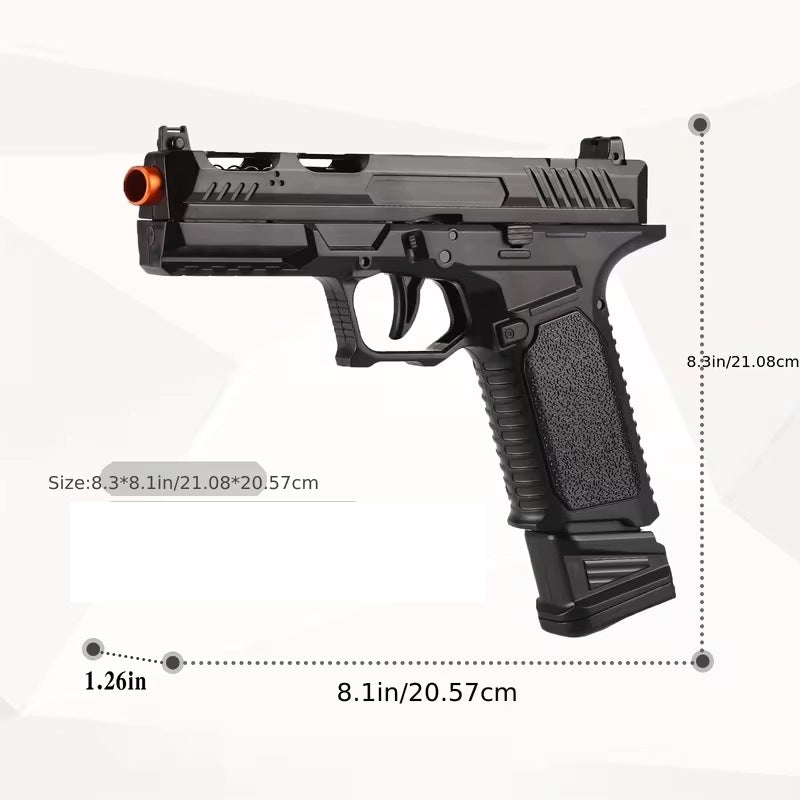 Realistic Automatic Gun Toy SIG17 Launcher 2 Magazine BLACK Packaging status original