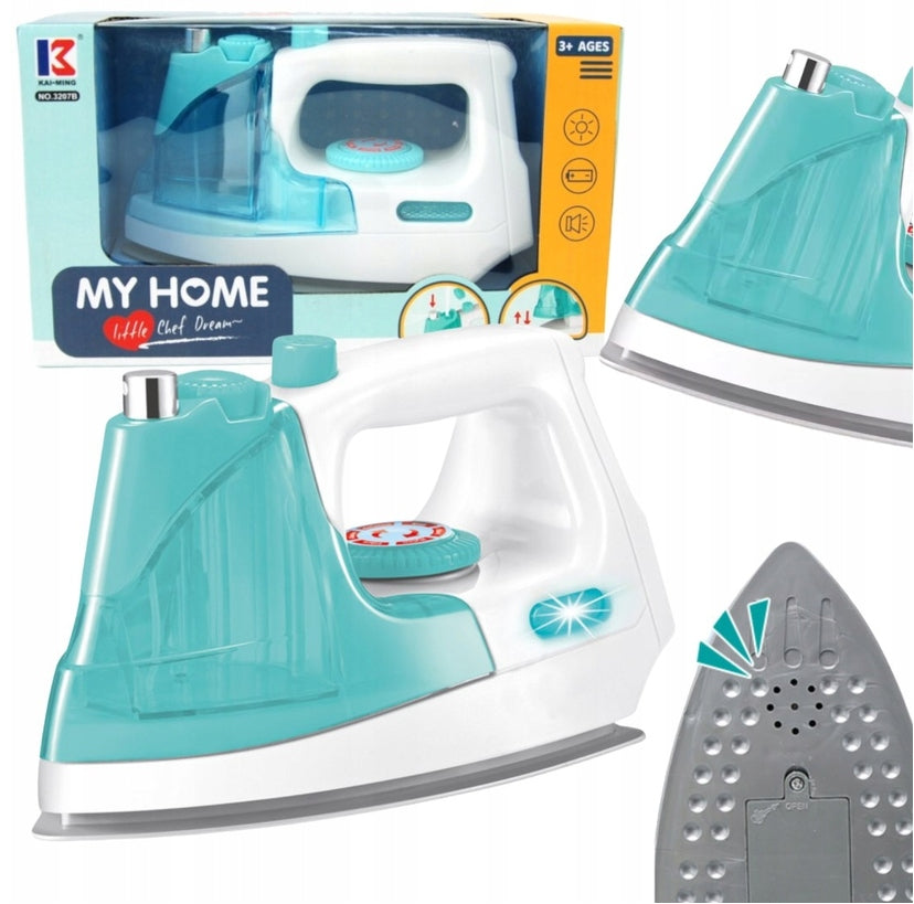 Realistic Iron for Kids Water Tank Light Sound