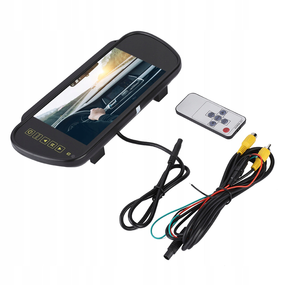 Rearview Mirror Monitor 7 Inch LCD Display M1 Reversing Camera