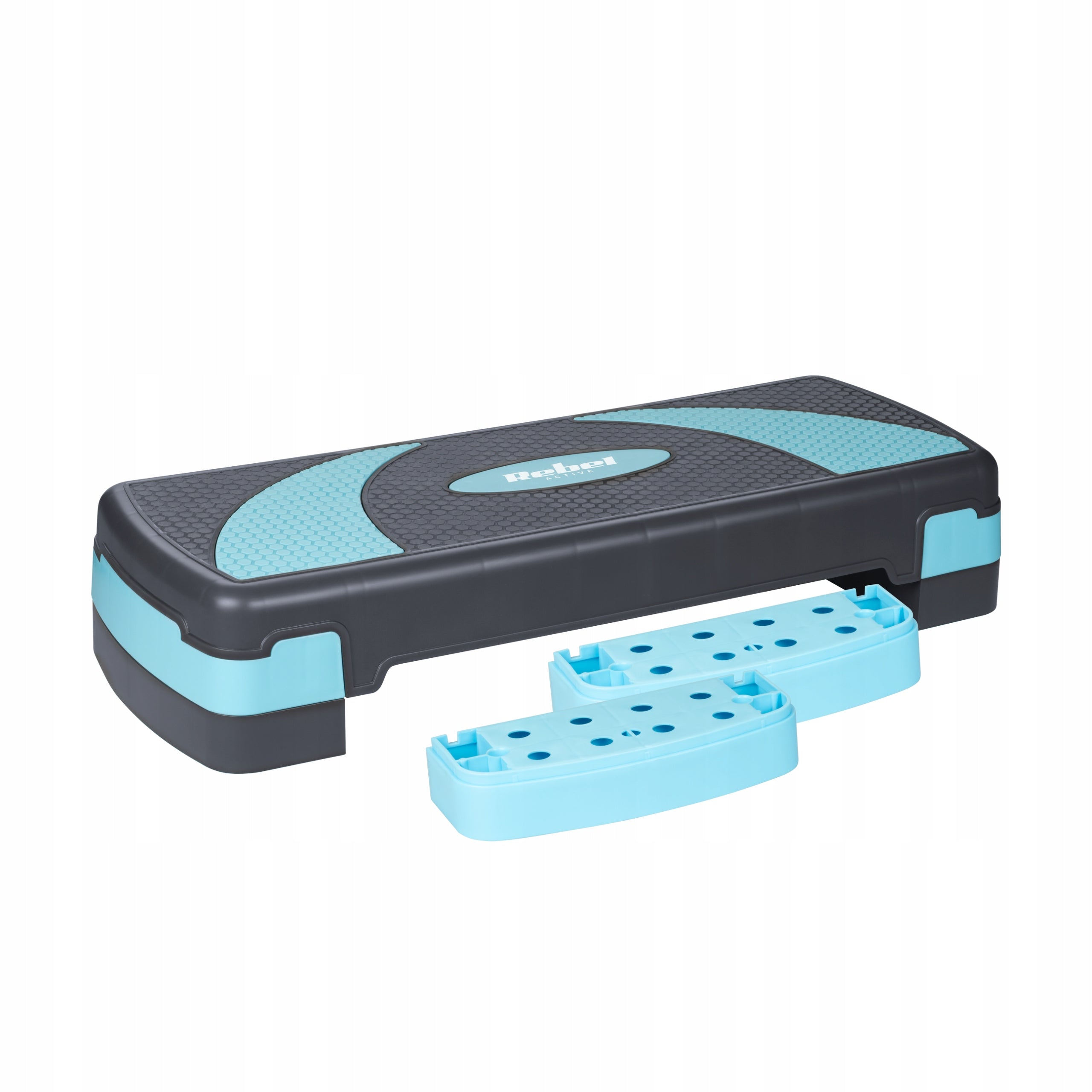 Rebel RBA-3225-BL Step for aerobics and fitness training, 3 steps