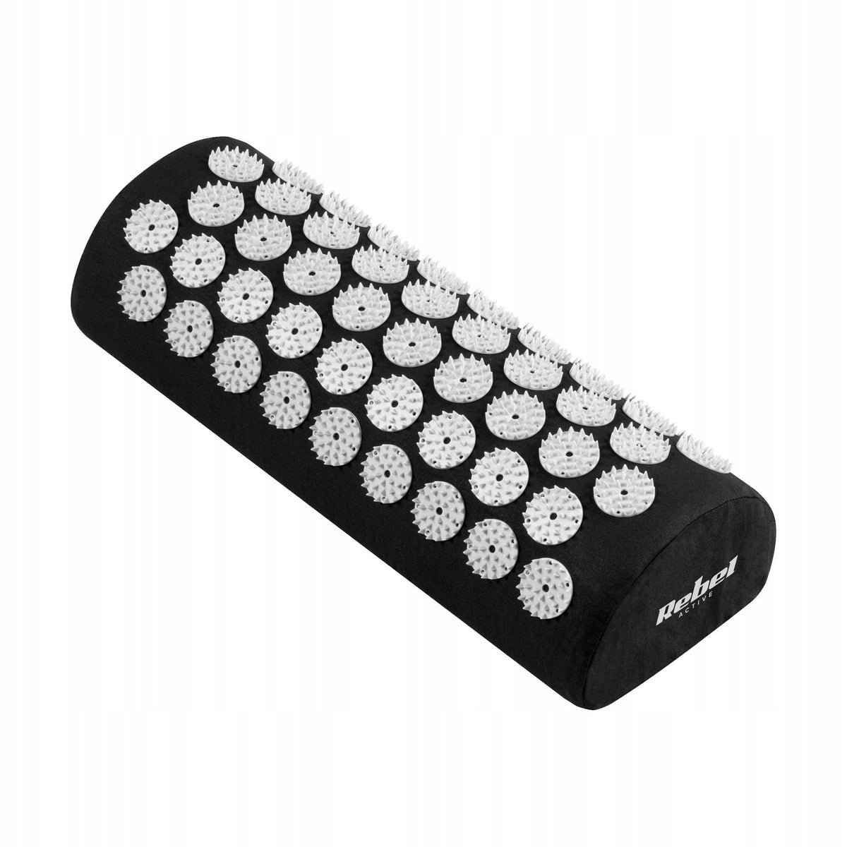 Rebel RBA-6003-BK Akupresurní masážní podložka XXL + polštářek 130 x 50 cm, Color black