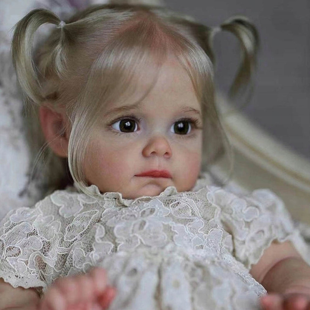 Reborn doll like a real beautiful long hair 55cm Manufacturer code NTLN892
