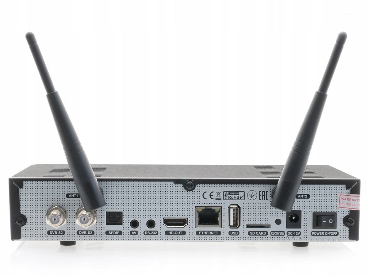 Receiver Decoder TWIN SAT Octagon Dual OS WiFi 1200Mbps M.2 SSD SUPREME 4K Model SF8008 SUPREME TWIN
