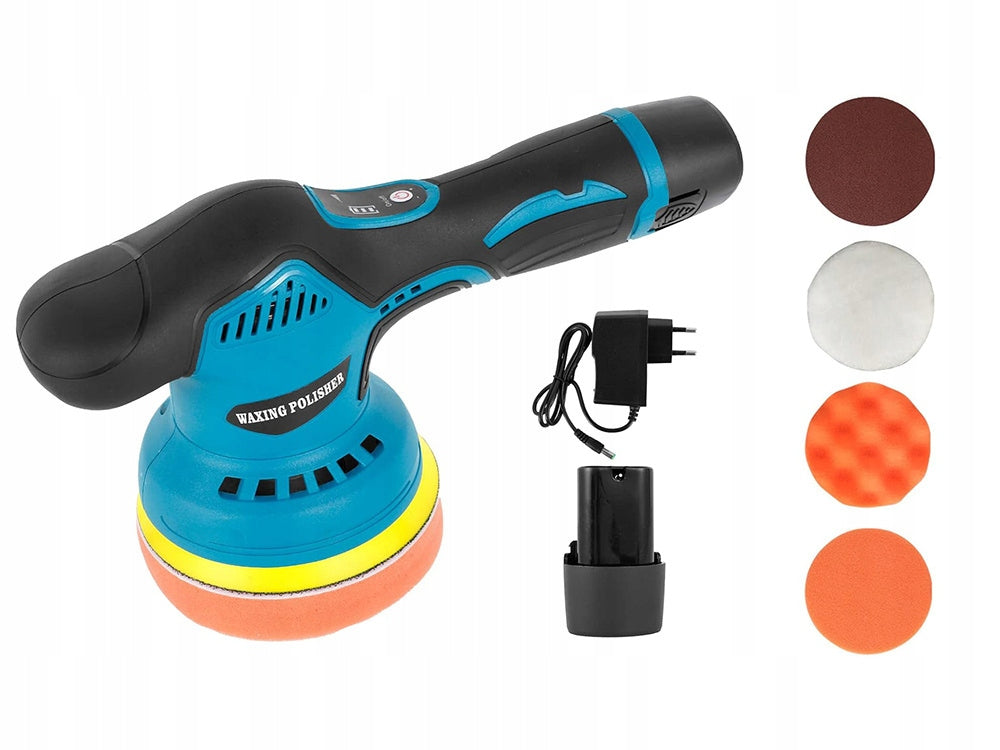 Rechargeable Car Polisher with Adjustable Rotation + 380w Sponge Set Brand Verk Group