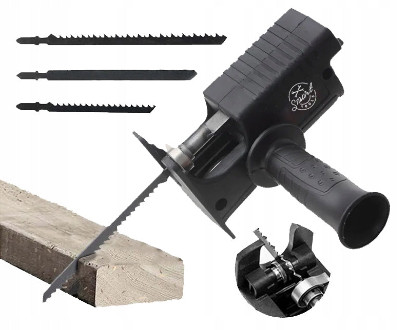 Reciprocating Saw Blade Attachment Adapter For Screwdriver Drill