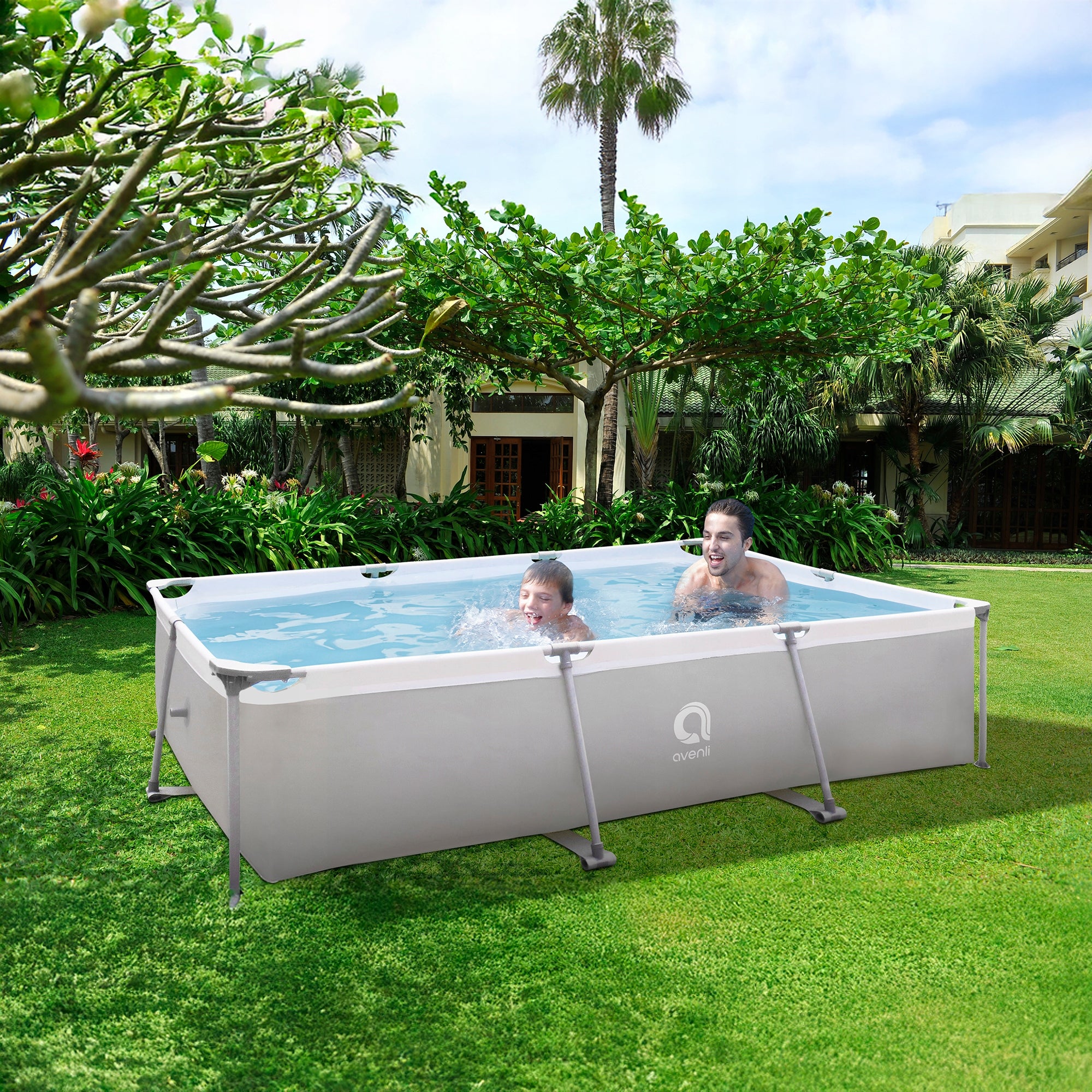 Rectangular frame pool Avenli 300 x 207 cm + pump Manufacturer code 17771EU