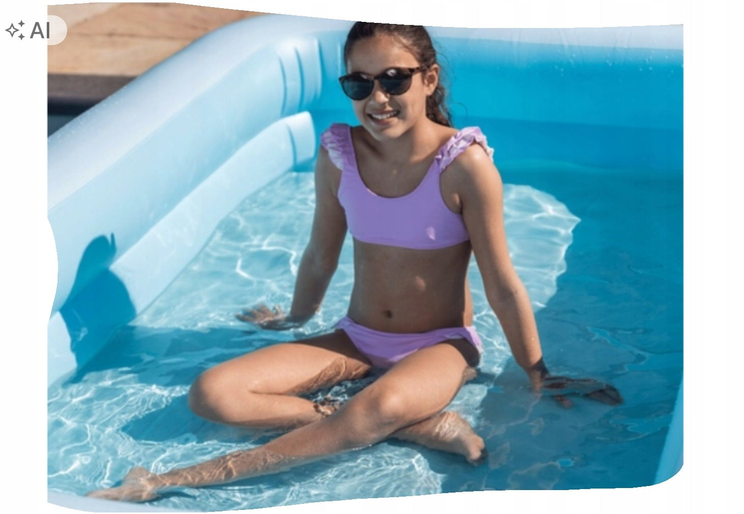 Rectangular inflatable swimming pool Allbag 3.0.0 x Brand Allbag