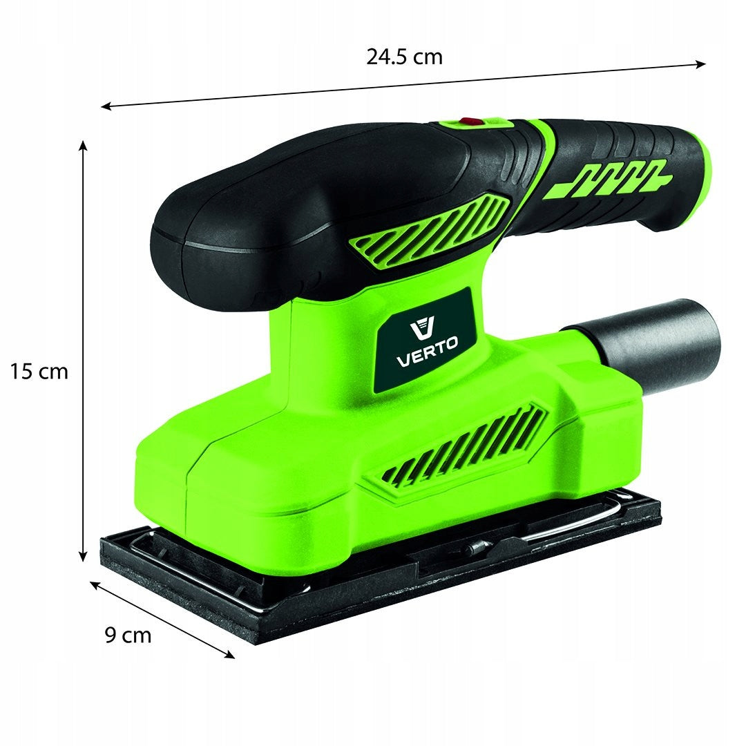 Rectangular oscillating sander 90x187mm 150W network VERTO Brand VERTO