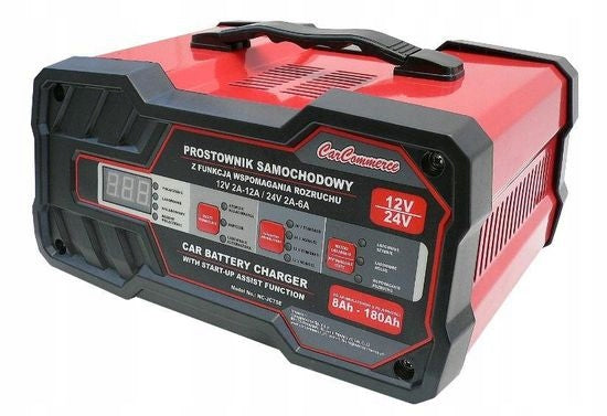 Rectifier with start-up assist function 12A / 75A , 12V / 24V AGM GEL Manufacturer's catalog number 42970
