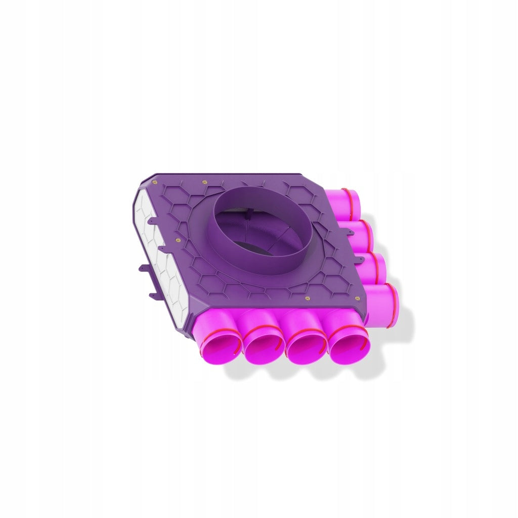 Recuperation ventilation design with channel air conditioning Brand no brand