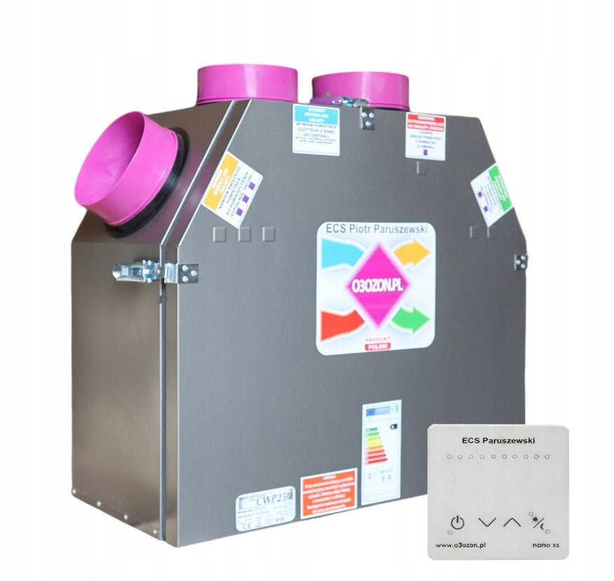 Recuperator 250 ionizer ventilation unit